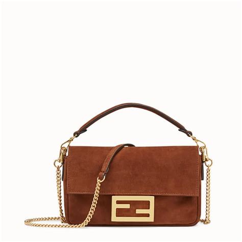 fendi velvet|Fendi suede baguette bag.